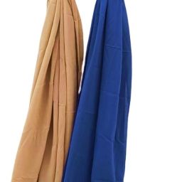 Embellished Georgette Women Beige, Grey Scarf, Fancy Scarf, Stole, Faux Turtleneck Neck Cover-image-45