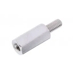 M4x15mm Male to Female Nickel Plated Brass Hex Standoff Spacer - 5 Pieces pack-image-78