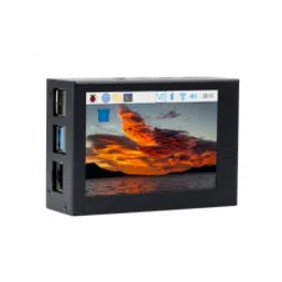 3.5inch Display Aluminum Alloy Case for Raspberry Pi 4-5
