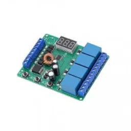 5/12/24V 4CH Relay Module Programmable Trigger Delay Time Motor Positive Reversing Controller DC6-24V-13