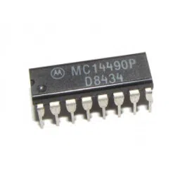 MC14490 Hex Contact Bounce Eliminator IC DIP-16 Package-22