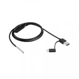 INSKAM USB and Android OTG Endoscope 3in1 Borescope 3.9mm Ultra thin Waterproof Inspection Snake Camera with LED Light-3