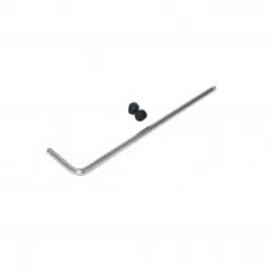 Set of 1 ALLEN KEY and 10 GRUB Screw M 4x5 Set for Timing Pulley of 3D Printers-3