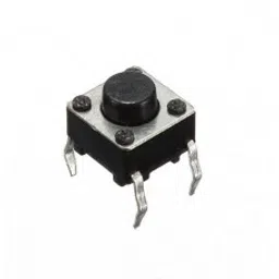 6x6x6mm Tactile 4 Pin Push Button Switch - 5 Pieces Pack-54
