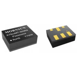 K7812MT-500R4 Mornsun +12V/-12V Output DC-DC Converter 0.5W Power Supply Module - Ultra Small DFN SMD Package-9