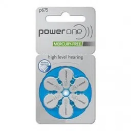 PowerOne P675 Hearing AID Battery - 6 Pieces Pack-image-93