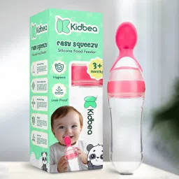 Baby Feeding Spoon Ultra Soft Food Grade Silicone 3 Month Plus Feeder-41