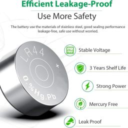 copy line LR44 Button Cellfor Calculators, -Operated Diyas, and CandlesBattery image 2