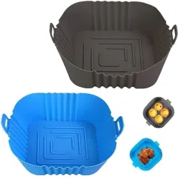 Air Fryer Liners Reusable Square Air Fryer Accessories Silicone Airfryer Tray-picture-10