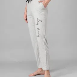 Casual Sleepwear Night Pants Cotton Blend Girls Women Pyjama-image-4