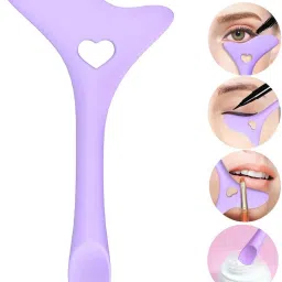 Eye Stencils Makeup Aid Tool, Eyeshadow, Eyeliner Applicator Tool for Makeup Eyebrow Stencil-image-52
