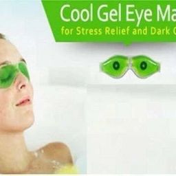Magnetic Cooling Aloevera Gel Eye Mask For Relaxing Stress-image-44