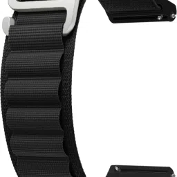 ACM Watch Strap Nylon Hook for Boat Lunar Connect Smartwatch Belt Band Black Smart Watch Strap-image-32