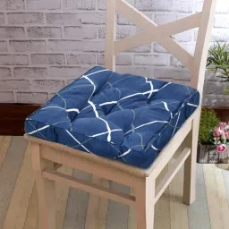 Microfibre Geometric Chair Pad Pack of 1-image-44