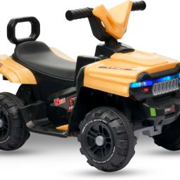 Battery Operated Musical Ride on Car for 3 to 8 Year Kids with Foot Accelerator Backrest & Music Button Tricycle-18
