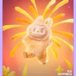 motyl Labubu Doll – Original Soft Plush Toy with Signature Mischievous Smile - 17 mm image 3