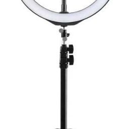 Techobucks Best Quality Universal 10 inch Brightness Video Studio Professional Youtube phone holder photography led circle makeup ring light with 2.1m stand Tripod-image-5