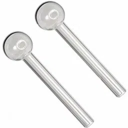 Oil Burner Pipe, 4 inch long Glass Inside Fitting Hookah Mouth Tip-picture-27