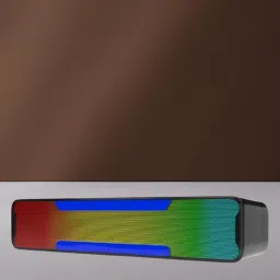 SACRO Megabar(PORTABLE HOME THEATER SOUNDBAR) Dynamic Thunder Sound With RGB LightN134 20 W Bluetooth Soundbar-image-86