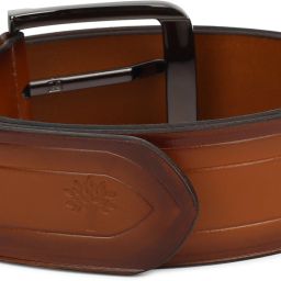woodland Men Casual, Formal Brown Genuine Leather Belt-picture-4