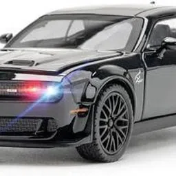 1: 32 Scale Dodge Challenger Hellcat Toy Model Car for Kids Diecast Model Car-image-80