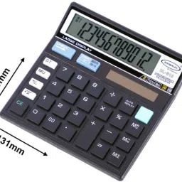 shreeshayamtrader CALCULATOR512-19 Digit Large Display 112 Steps Check & Correct Electronic Calculator BL512 Financial Calculator image 3