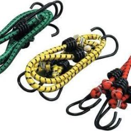 High Strength Elastic Tying Rope with Hooks, Shock Cord Cables, Multicolor-12