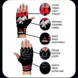 jai shri Gym Sports and Workout Gloves_ Gym & Fitness Gloves-picture-23