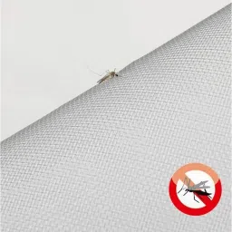 buyagain HDPE - High Density Poly Ethylene Infants Washable 4x5 ft White mosquito window Screens net,Mesh Anti Insect Invisible Fiberglass Mosquito Net image 4