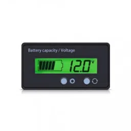 12-84V Battery Power Display Meter Lithium Battery Lead-acid Battery Power Display GY-6GS Green 3 Strings Lithium Battery-10