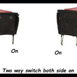 DPST Rocker Switch 250V 10A Red Black – 2pcs Set Electronic Components Electronic Hobby Kit-image-49