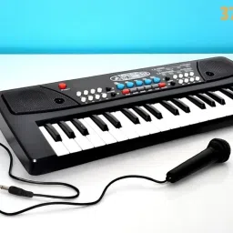 37-Key Musical Piano Keyboard with Microphone 430A1 Song Record Feaure_L813-image-60