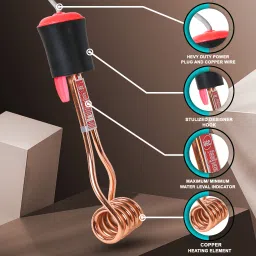 ugc ISI Mark High Quality Waterproof & Shockproof 2000 W 2000 W Shock Proof Immersion Heater Rod image 3