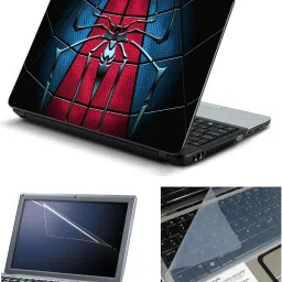 Advik Arts 3in1 Spiderman (23) Laptop Skin Sticker with Screen & Key Guard for All Laptop & Notebook upto 15.6" inches Combo Set-image-12