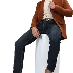 honnete Acrylic Polyester Solid Coat For Men-picture-33