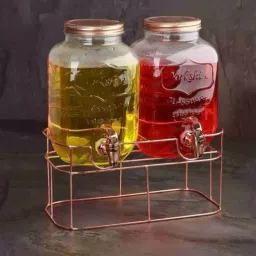 5 L, 5 L Glass, Steel Water Jug-image-47