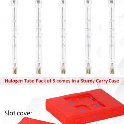 Simpex 1000W Halogen Tube Continuous Light for Videography and Photography (Pack of 5) 7 lx Camera LED Light image 2