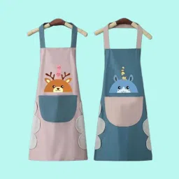Polyester Home Use Apron - Free Size-image-73