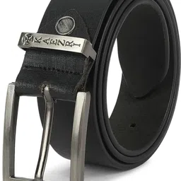 kaezri Men Evening, Party, Formal, Casual Black Genuine Leather Belt-picture-41