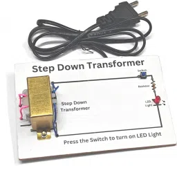 Step Down Transformer Model for Class 12 Working Project Experiment for Students-27