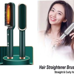 MADSWAS Hair Brush Curling Anti-perm Straight Hair Comb Hair Iron Hair Styler Tool S135 Hair Straightener Professional HQT 909b comb Styler 5 Temperature Control M135 Hair Straightener Brush-image-67