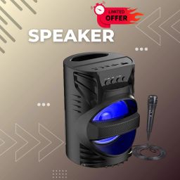 Clairbell Bluetooth Speaker with FM Radio, Mic, USB Pen Drive & RGB Ligh SpeakersGTT455 5 W Bluetooth Party Speaker-image-34