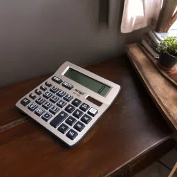 shagun stores Pr-513 calculator CHECK & CORRECT DUAL POWER CALCULATOR BasicCalculator image 3