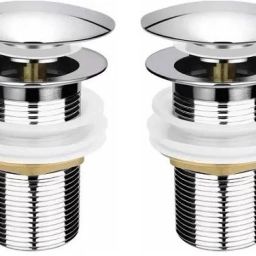 Kitchen Sink Brass Pop-Up Strainer-image-1