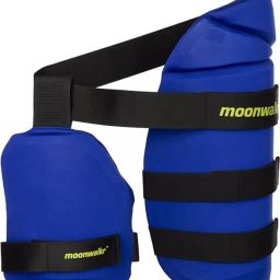 Cricket Combo Thigh Pad (Right Hand Youth blue) Cricket Thigh Guard-image-55