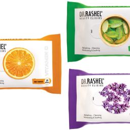 Face Wipes, Boosts Skin Oxygen, Clear Dirt, Remove Makeup, Gives Fresh and Glowing Skin. Vitamin C, Aloe Vera, Lavender Pack of 3.-1
