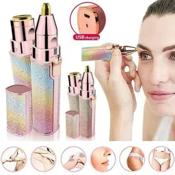 2 IN 1 ELECTRIC RECHARGEABLE EYEBROW 2 in 1 Women Razor, Men & Women-16