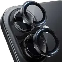 CAARTSY black camera lens protector for iPhone 16 / iPhone 16 Pro Max: Mobile Phone Lens-picture-3