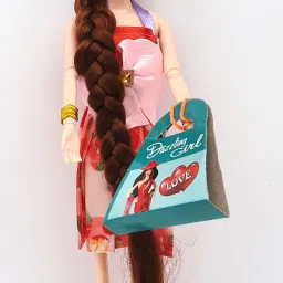 Modern City Girl Doll with accessories and joint movable(multicolor)-23