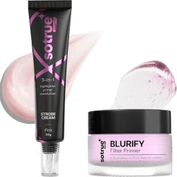 Prep & Glow Combo Pack of Blurify Primer 15gm and Strobe Cream 30gm Highlighter-27